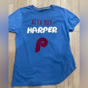Philadelphia Phillies Atta Boy Harper Custom Made Tee
